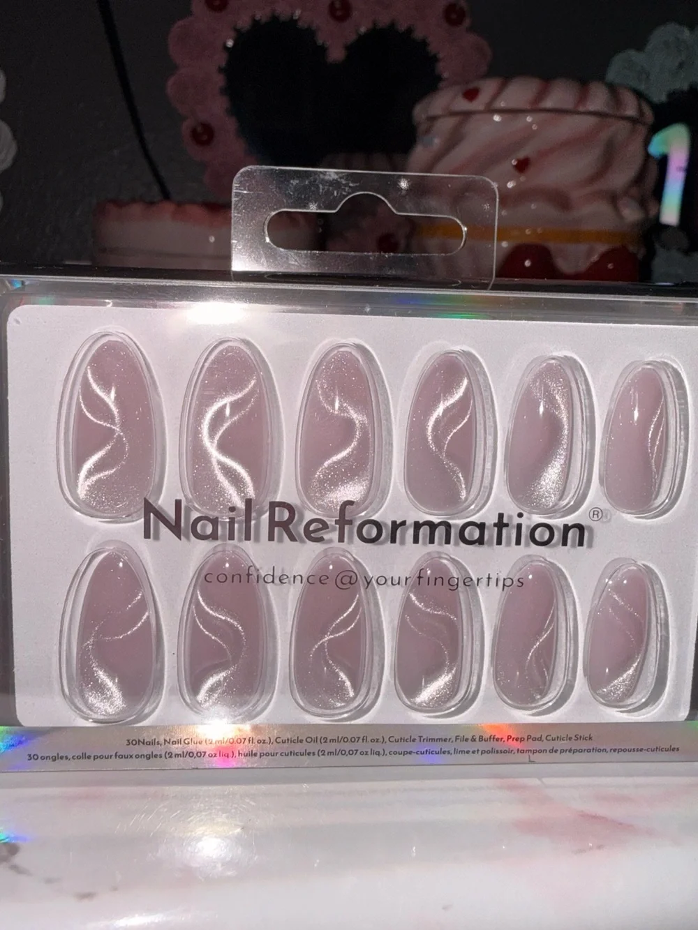Nail Reformation Reflective Press On Nails